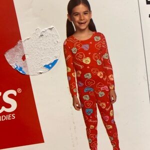 Sweethearts Valentine's PJ Set - NWT Size 4